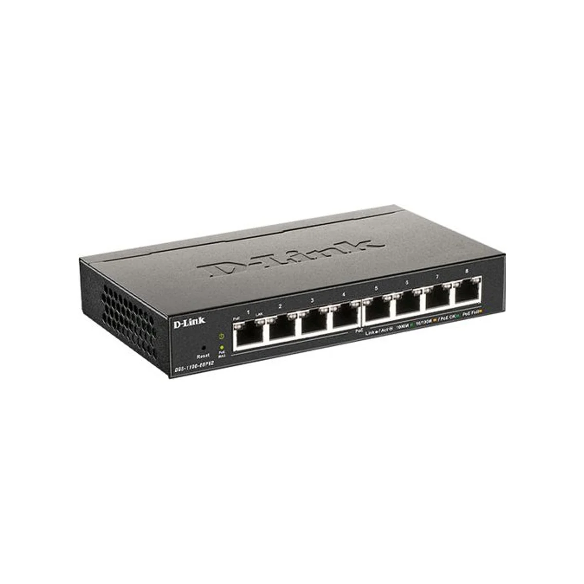 D-LINK 8 Port Gigabit PoE Managed Smart Switch - DGS-1100-08PV2 view 2
