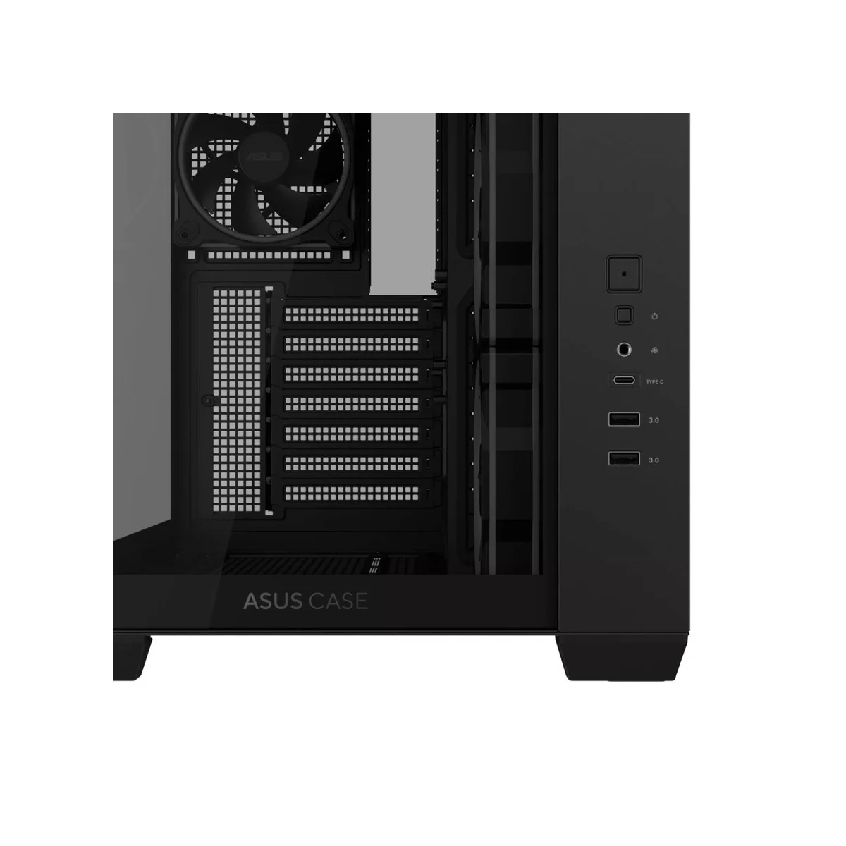 Asus A32 PLUS Tempered Glass ATX Gaming Case - Black - 90DC00S0-B19000 view 4