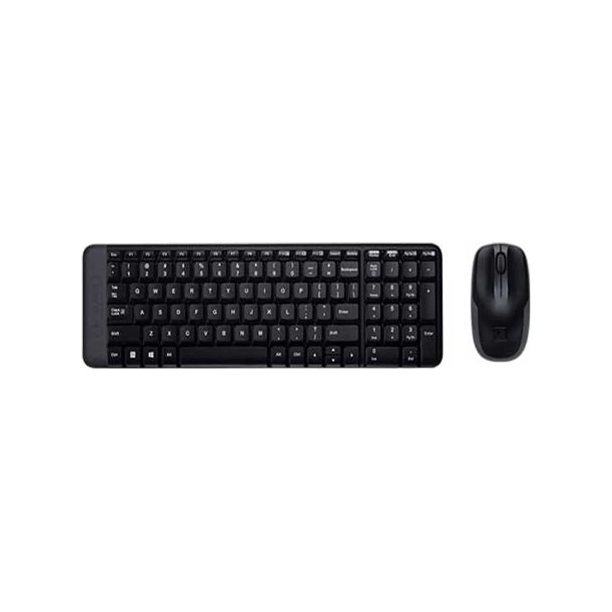 Logitech MK220 Wireless Keyboard and Mouse Combo Arabic / English - Black (Compact, Reliable Wireless, Long Battery Life) - 920-003160
