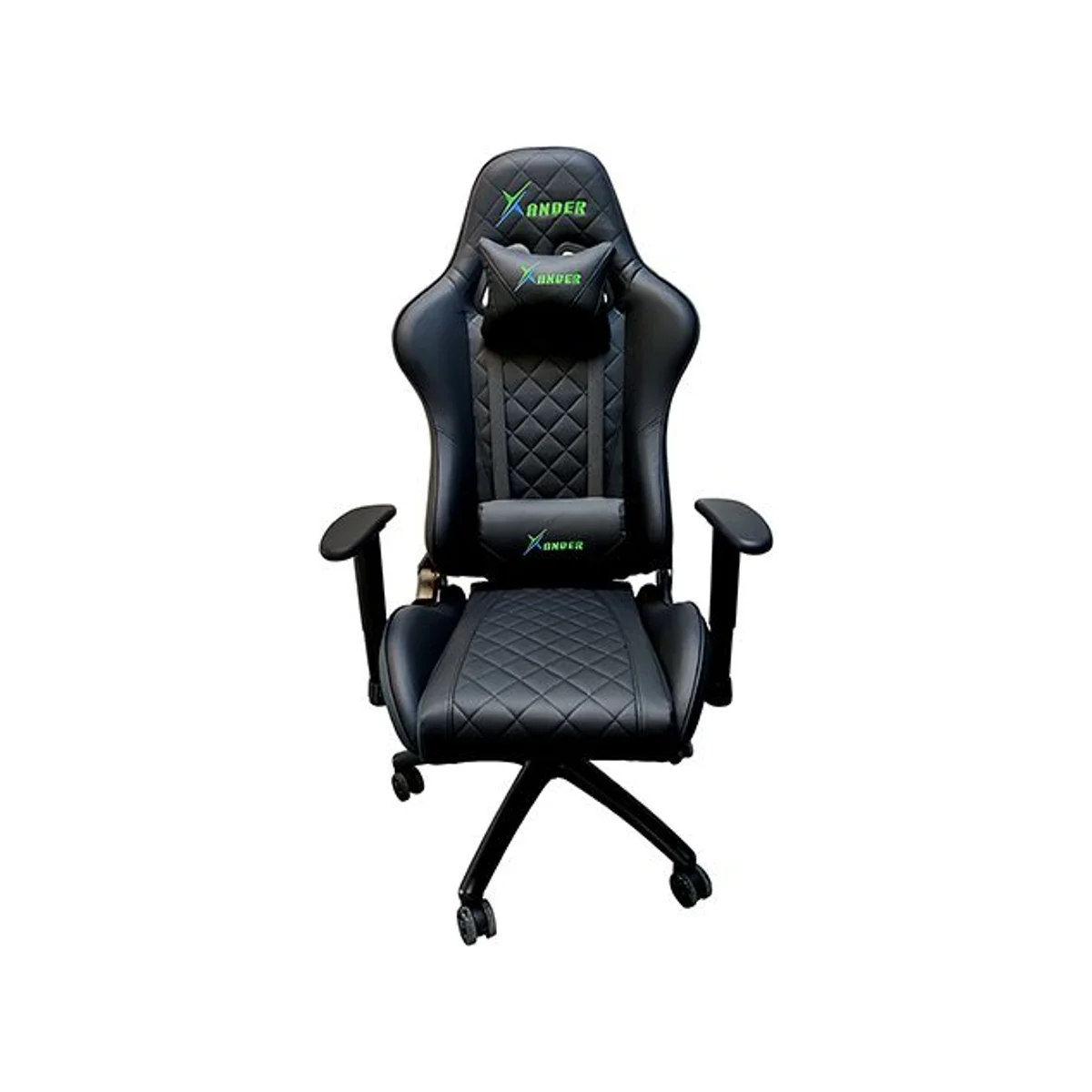 XANDER Thunder Esport Butterfly Mechanism Gaming Chair - Matte Black (4D Armrests, Reclining, Lumbar Support) - THUNDER-BL