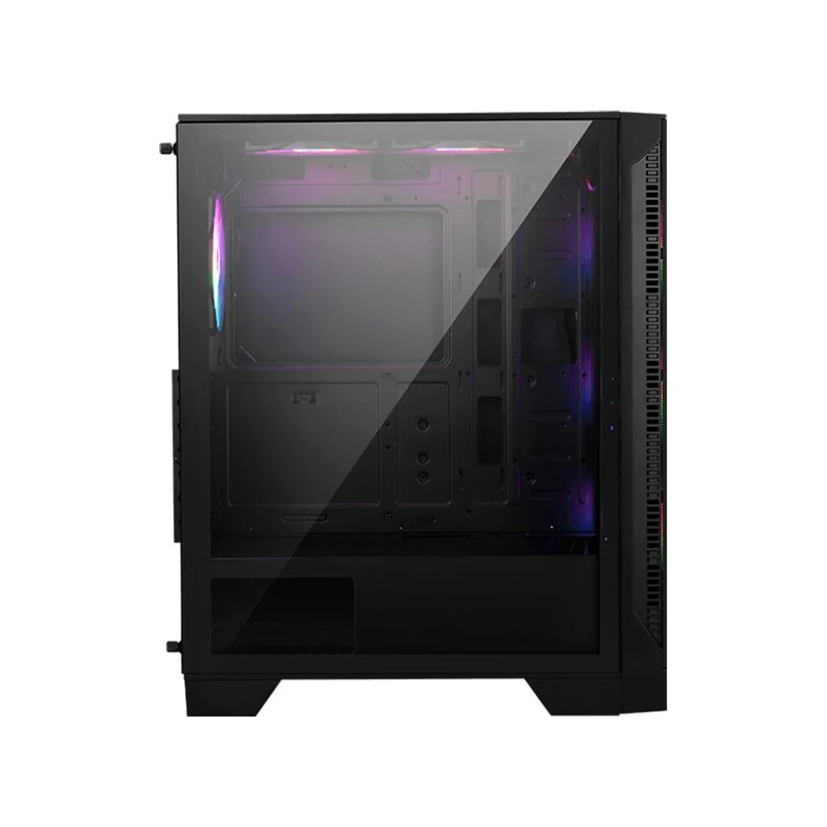 MSI MAG Forge 120A Mid Tower Airflow RGB ATX Gaming Case - Black - 306-7G23A21-809-1 view 4