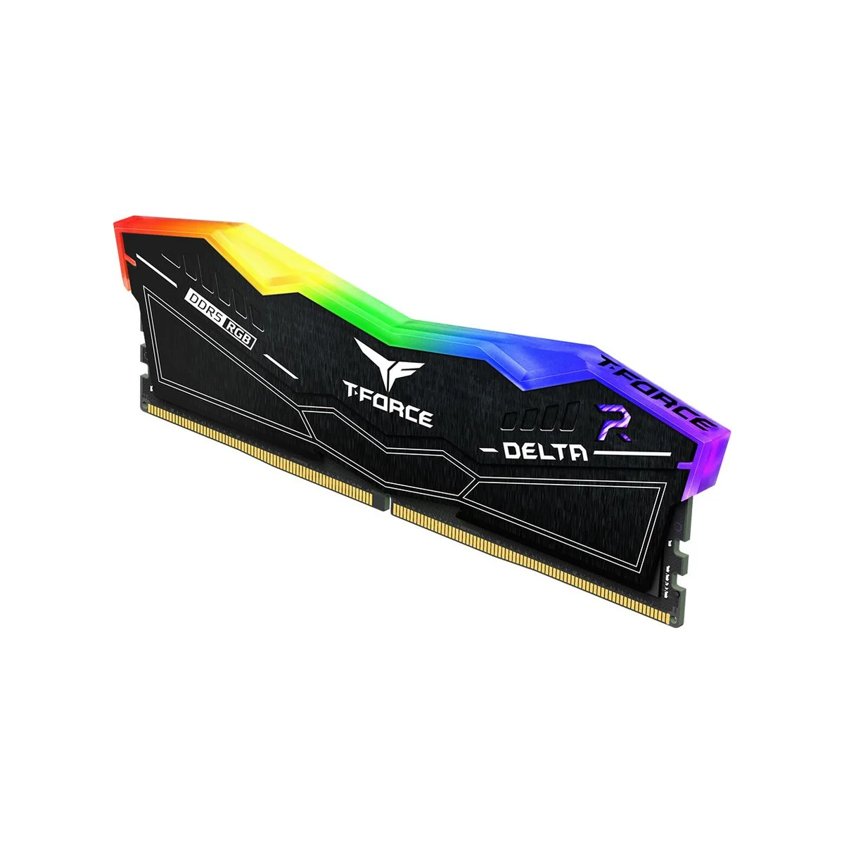 Team Group DELTA 32 GB (2X16) DDR5 6000MHz RAM Memory (RGB, Black) – FF3D532G6000HC30DC01 view 2