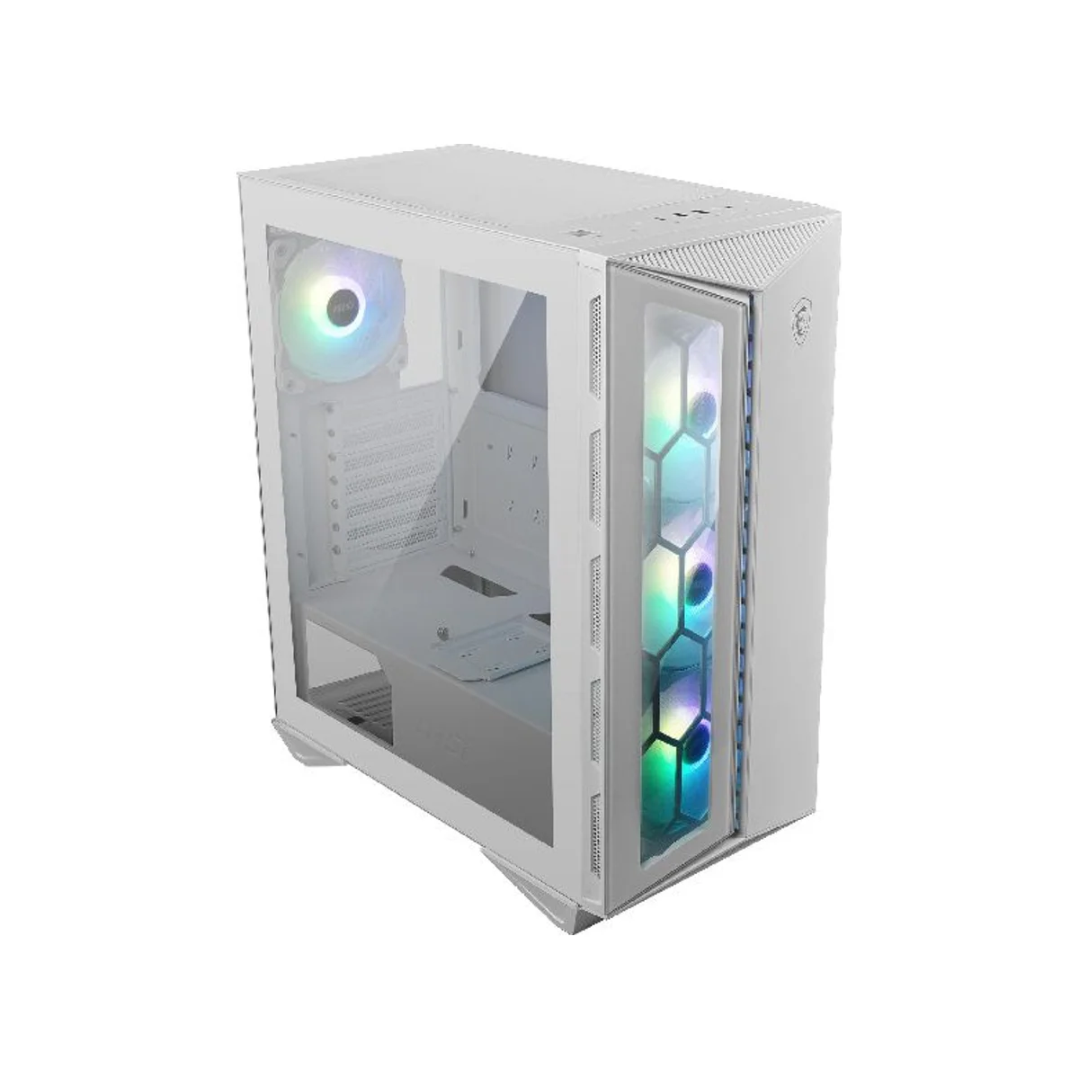 MSI MPG GUNGNIR 110R Mid Tower ATX Gaming Case - White - 306-7G10W21-W57 view 11