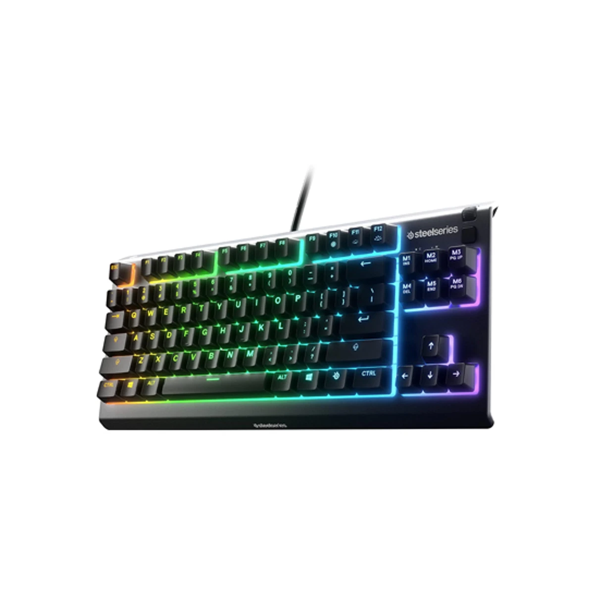 SteelSeries Apex 3 TKL Wired Membrane Gaming Keyboard- Black | 64831 view 2