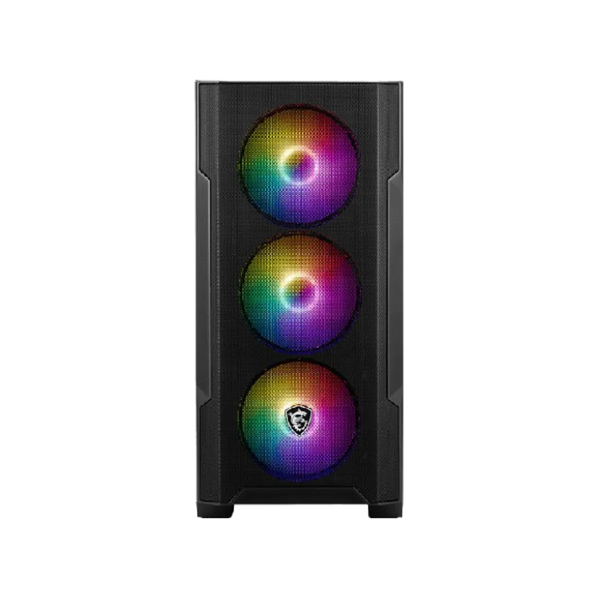 MSI MAG FORGE M100A RGB Micro-ATX Gaming Case - Black - 306-7G20A21-809 view 5