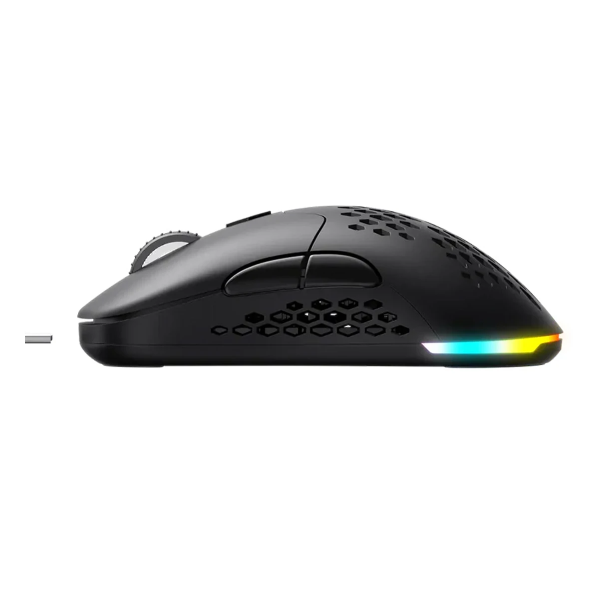 HAVIT Gamenote MS963WB Tri-Mode Gaming Mouse (Wired + 2.4G + BT5.0, PMW3325 Chip) - Black - MS963WB view 3