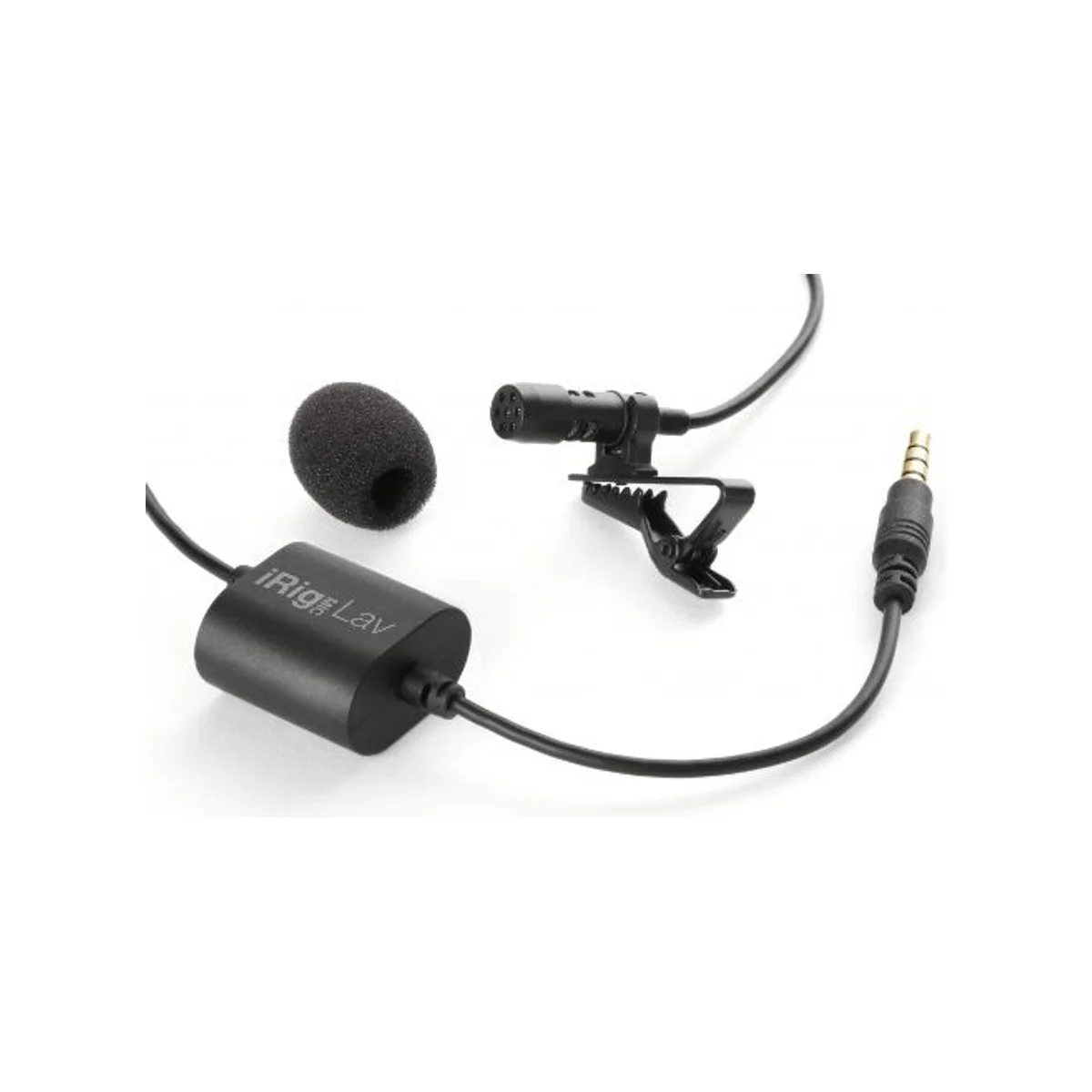 IK Multimedia iRig Mic Lav Broadcast Microphone (Condenser, Cardioid, 30Hz-16kHz) - IP-IRIG-MICLAV-IN view 3