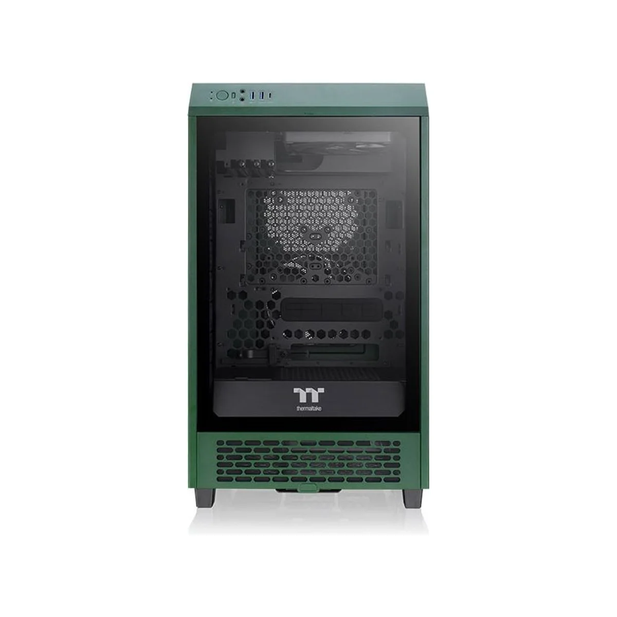 Thermaltake The Tower 200 Racing Mini-ITX Gaming Case - Green - CA-1X9-00SCWN-00 view 2