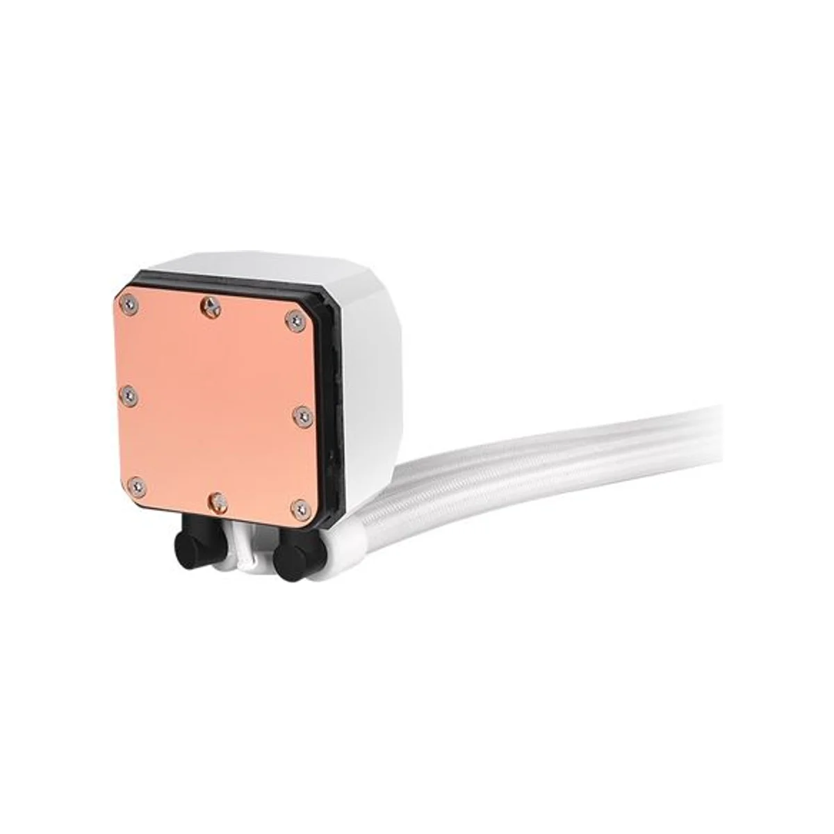 THERMALTAKE TH360 ARGB Sync AIO CPU Liquid Cooler - Snow Edition (120mm Fans, 360mm Radiator, Copper Block) - CL-W302-PL12SW-A view 4
