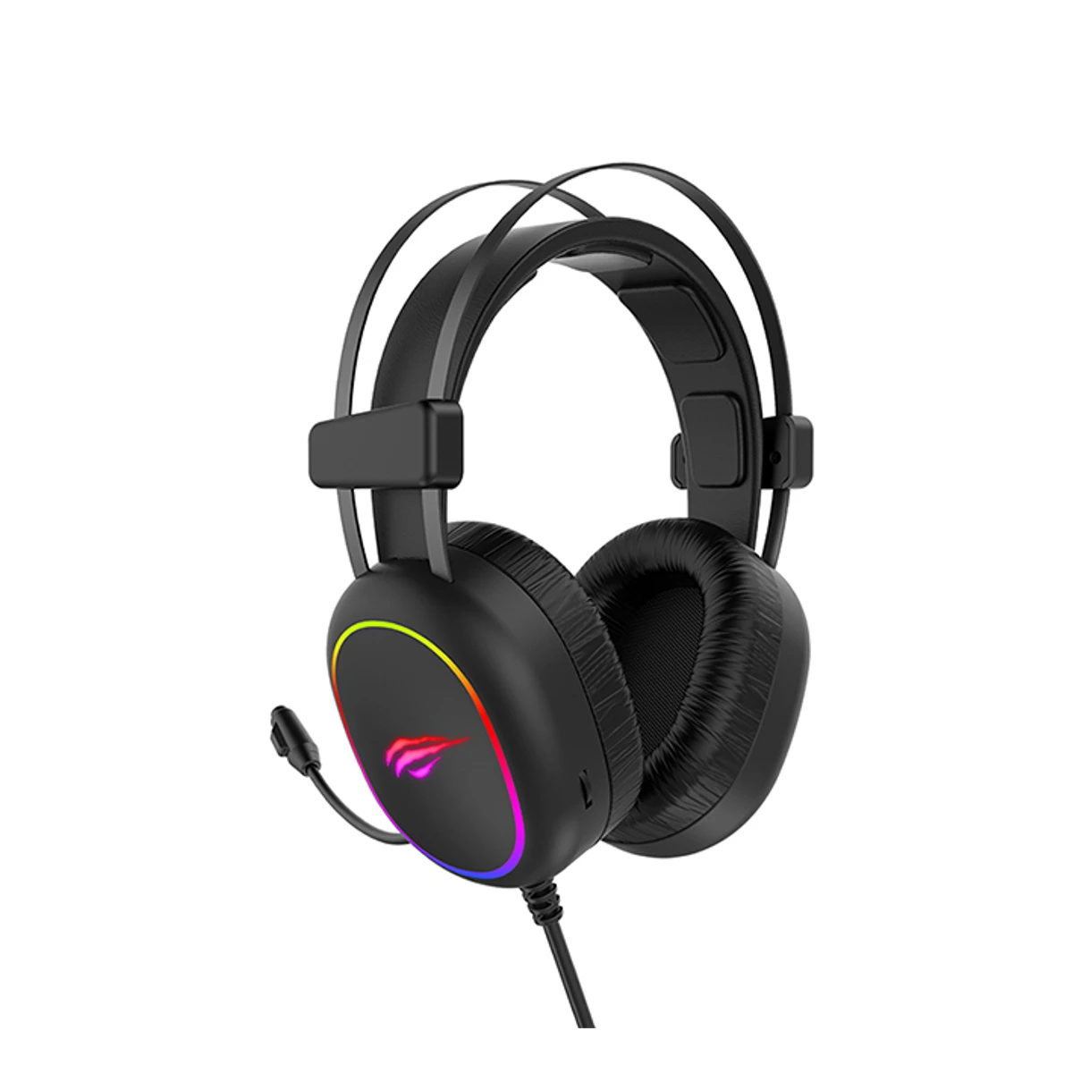 Havit H2016d Wired RGB Gaming Headphone - Black | H2016d view 2