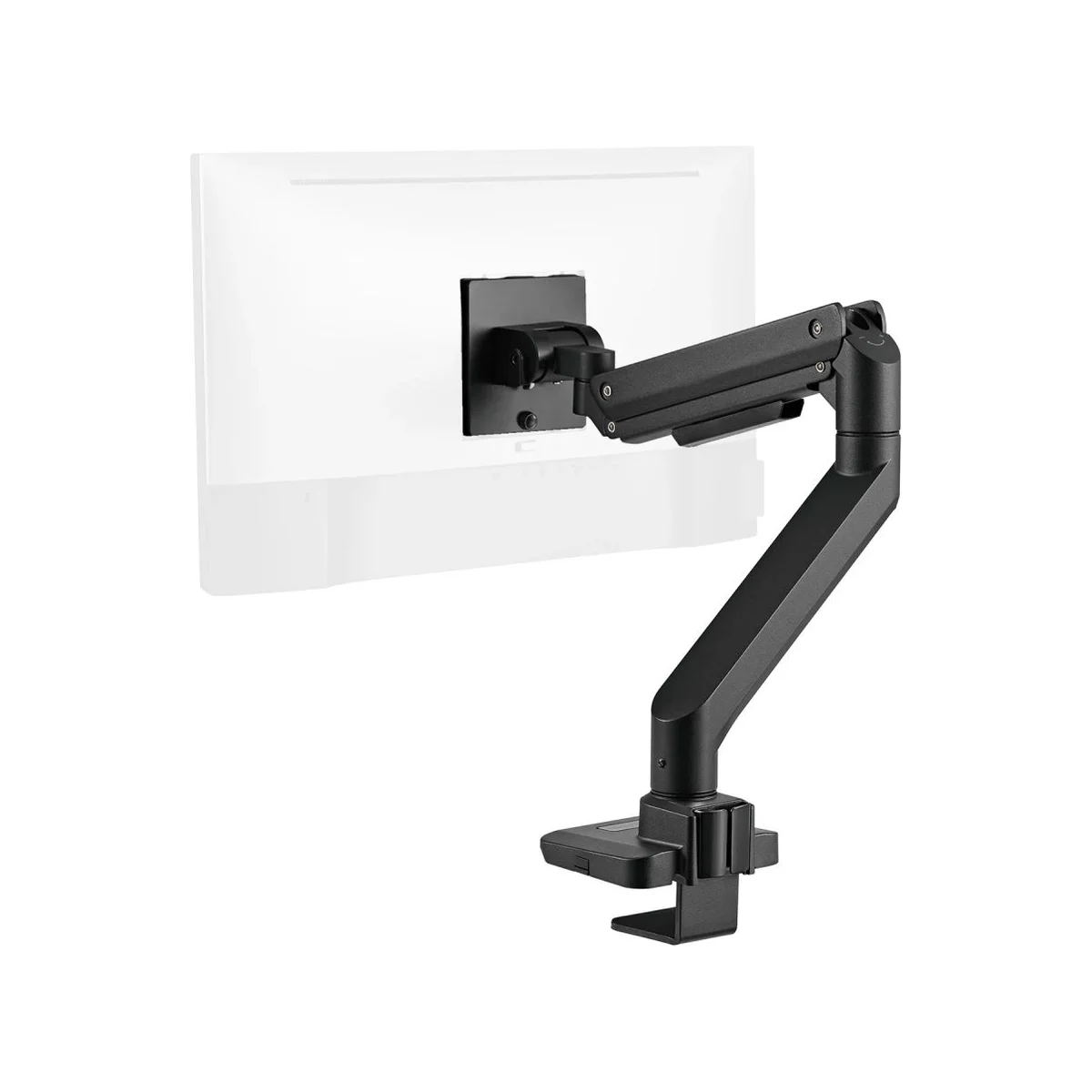 SilverStone ARM14 Single Monitor VESA Mounting Mechanical Arm (Black, 17"-49", 20kg) - SST-ARM14B view 3