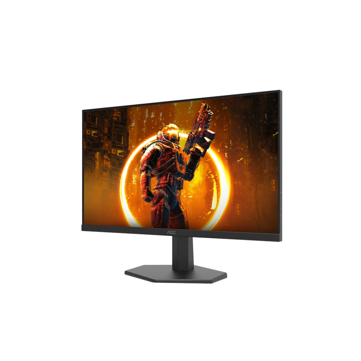 AOC Black & Red Fast IPS, FHD, 240Hz, 0.3ms eSports Gaming Monitor (Black, 240Hz, 0.3ms) - 24G11ZE view 2