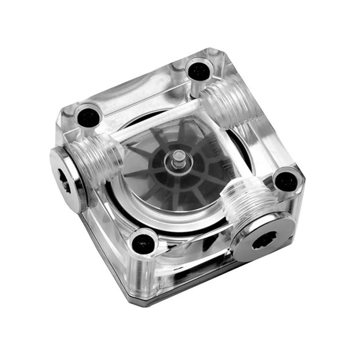 EKWB EK-Quantum Flow Indicator D-RGB – Nickel | G1/4" Plug - 3831109829899 view 2