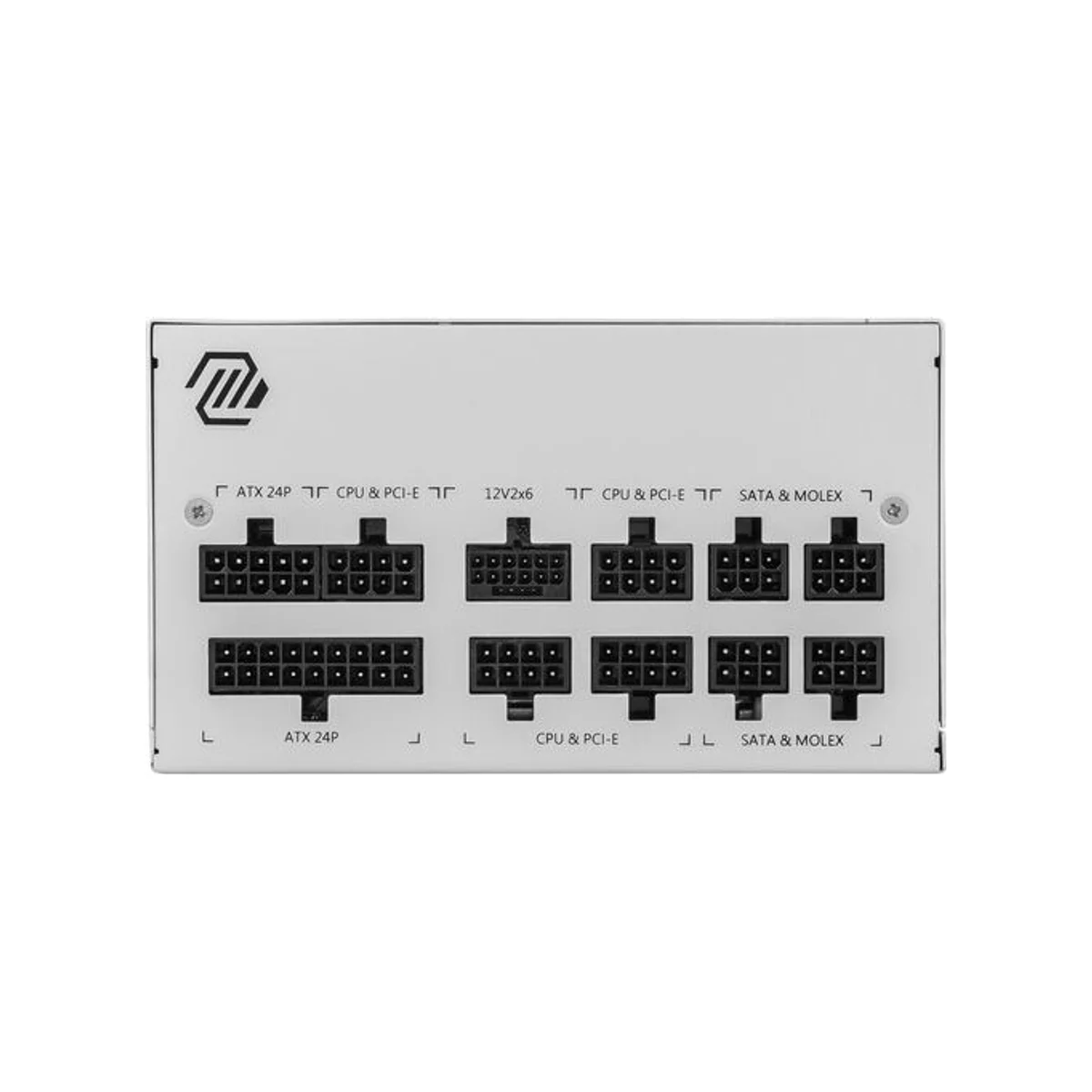 MSI MAG A850GL PCIE5 80 PLUS Gold Modular Power Supply - White - 306-7ZP8A31-CE0 view 5