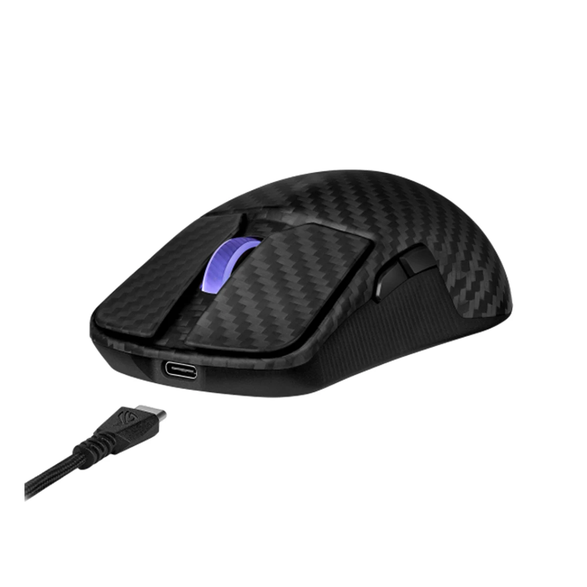 ASUS ROG Harpe Ace Extreme Gaming Mouse - Black (47g, 8000Hz, Carbon Fiber, Wireless) - 90MP03U0-BMUA00 view 8