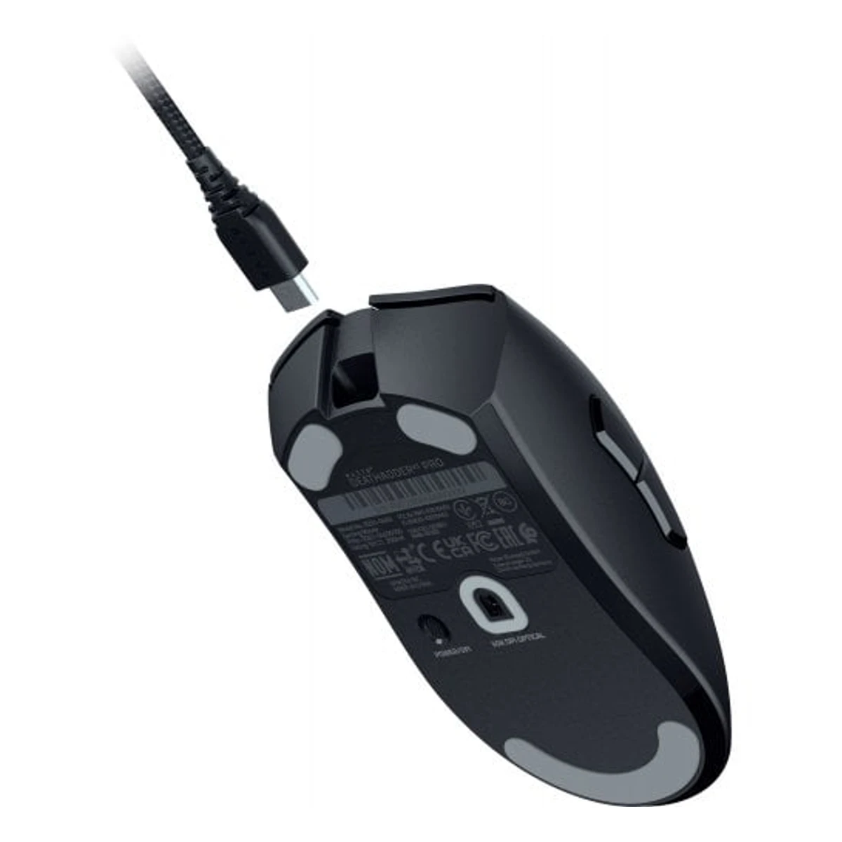 Razer DeathAdder V3 Pro Ultra-lightweight Wireless Gaming Mouse (8000 Hz, 30K DPI) - RZ01-04630300-R3WL view 4