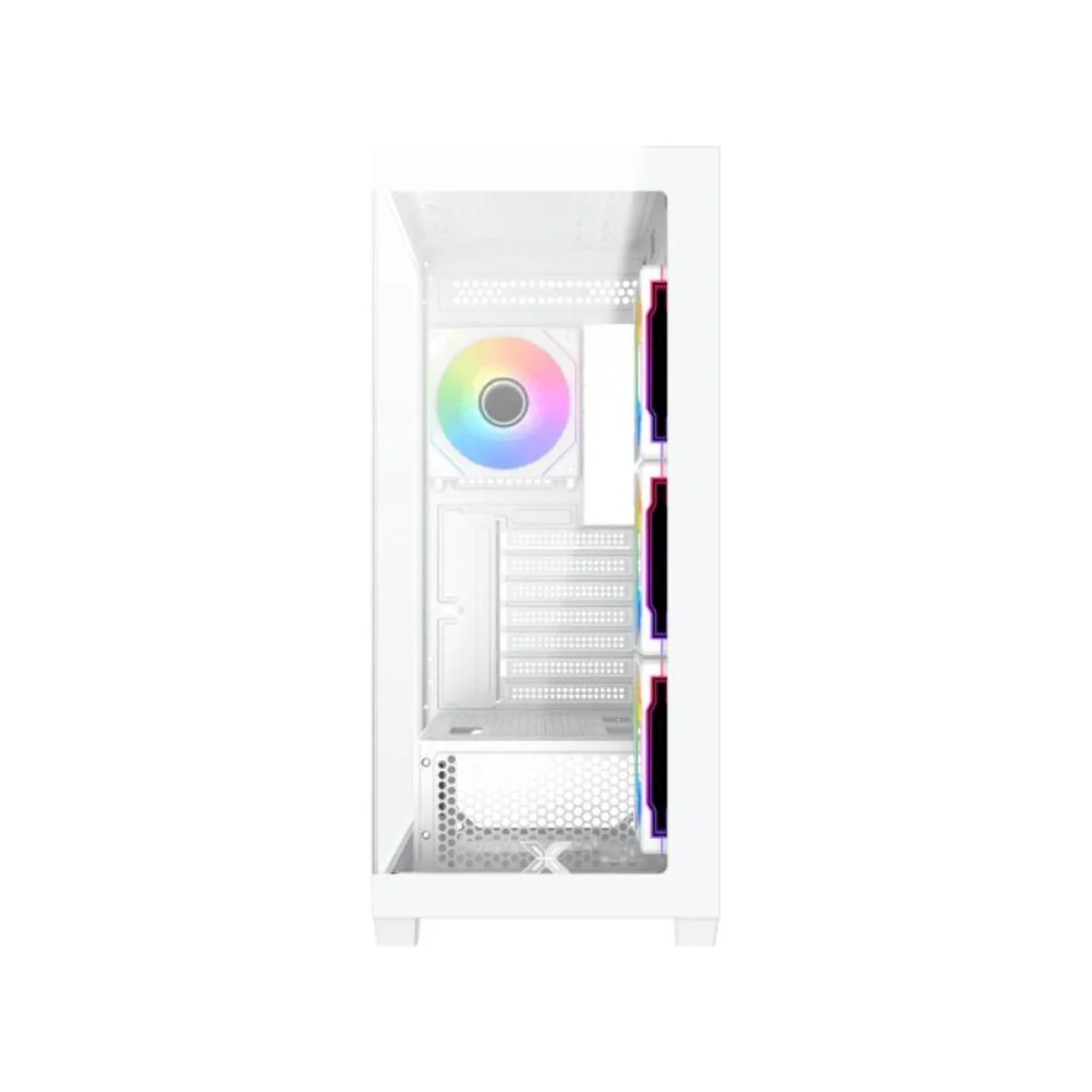 Xigmatek Blast Arctic Tempered Glass E-ATX Gaming Case - White - EN46360 view 3