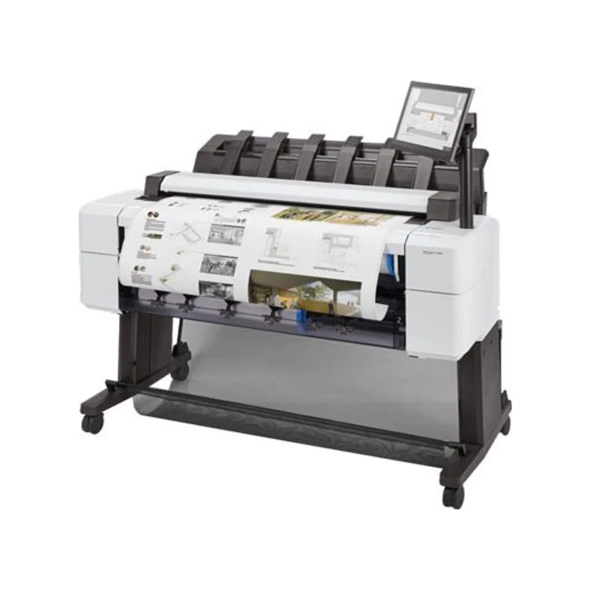 HP DesignJet T2600dr 36-in PostScript MFP Printer - Print, Copy, Scan (3EK15A)