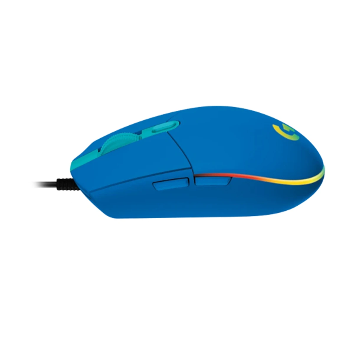 Logitech G Gaming Mouse G203 LightSync RGB (Blue, 8,000 DPI, 6 Buttons) - 910-005798 view 4