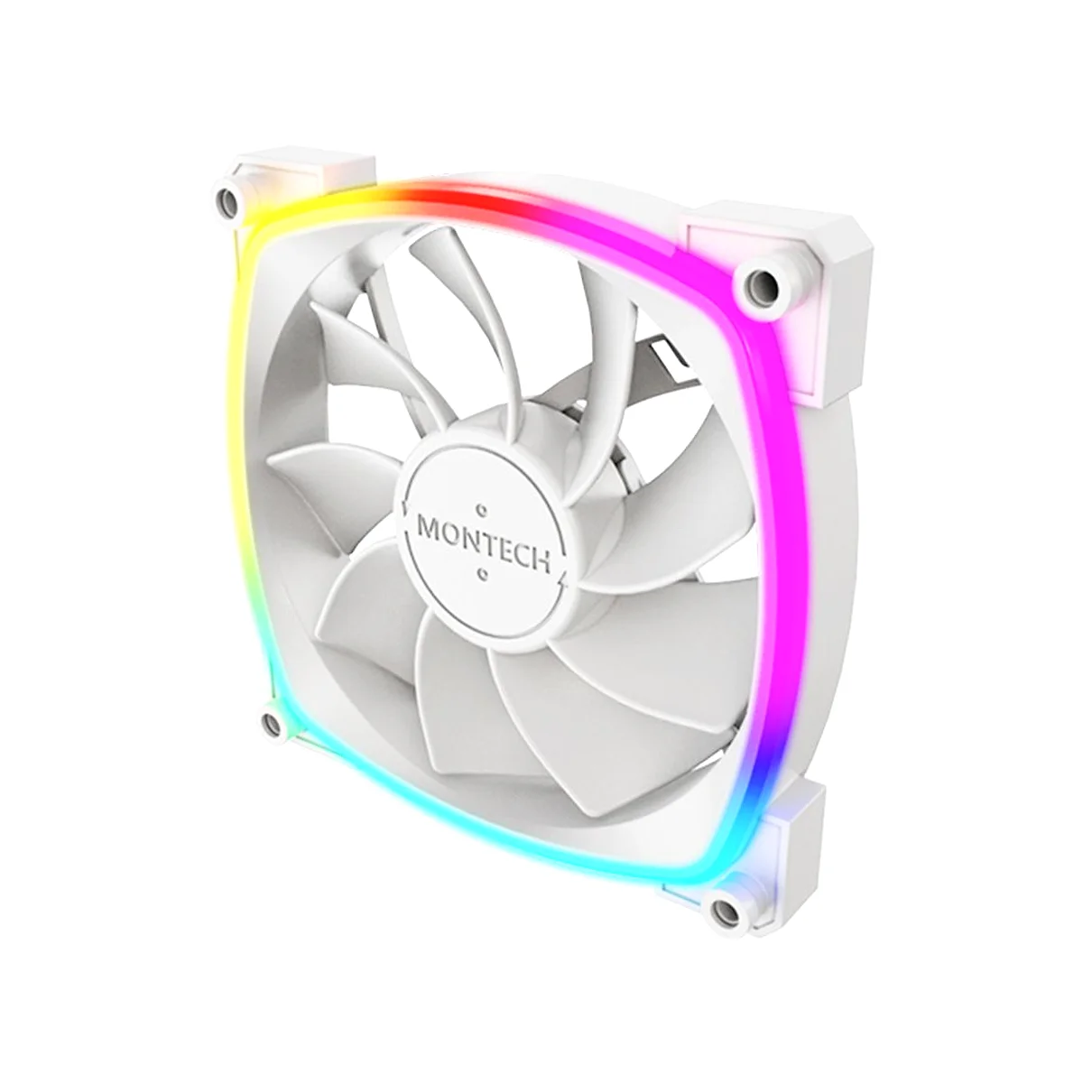 Montech RX120 PWM Reversed Blade Fan - White - RXW250500004 view 3