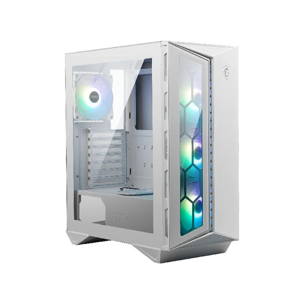 MSI MPG GUNGNIR 110R Mid Tower ATX Gaming Case - White - 306-7G10W21-W57 view 12
