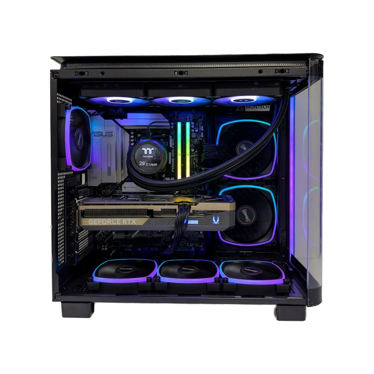 Gaming PC Royal Gaming Desktop (Ryzen 7 9800X3D, RTX 5070 Ti, 32GB DDR5) - Gaming_PC_Royal view 3
