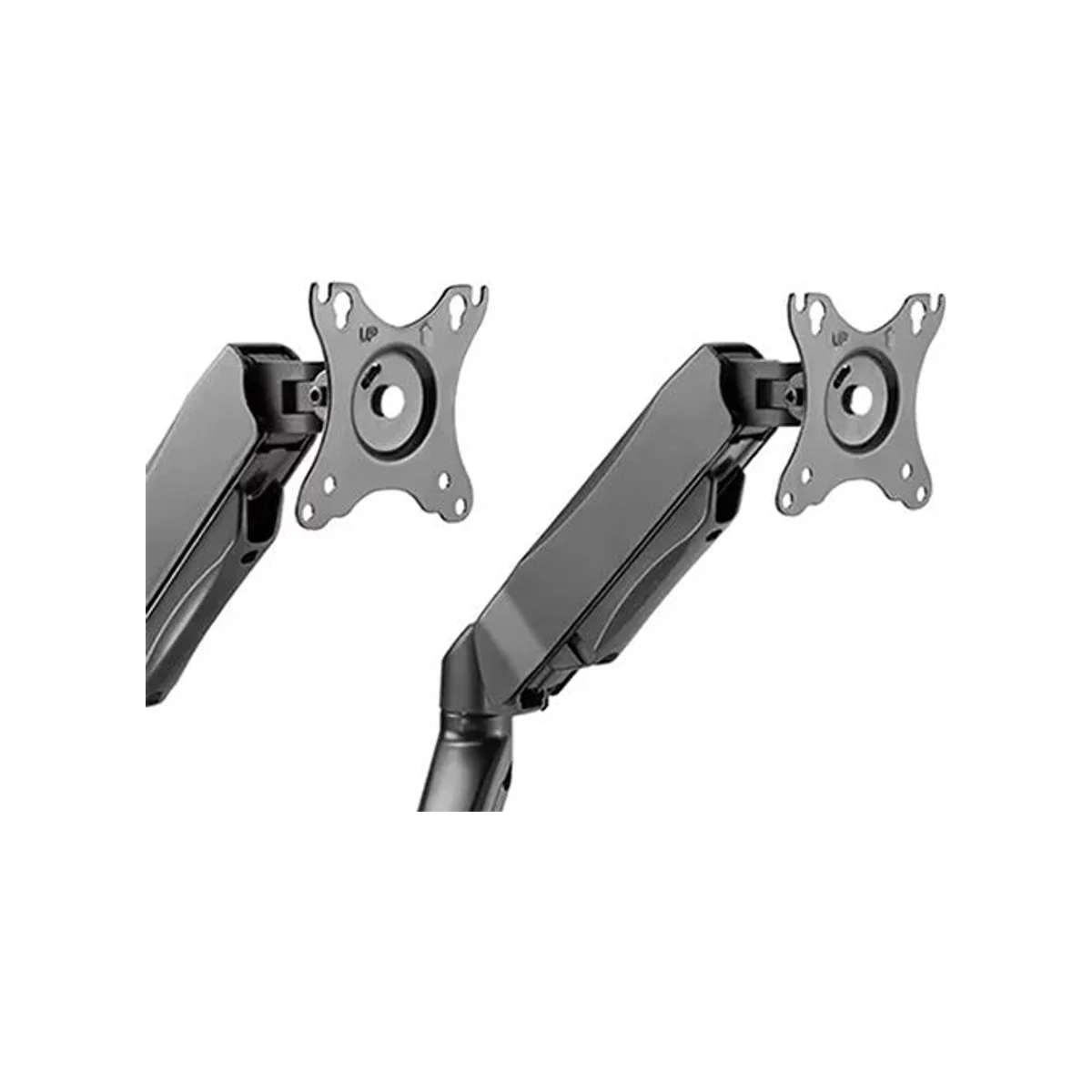 Skilltech Dual Monitor Thin Gas Spring Monitor Mount Stand (Black, 13"-32" Screens, VESA 75x75/100x100) - SH130-C024 view 2