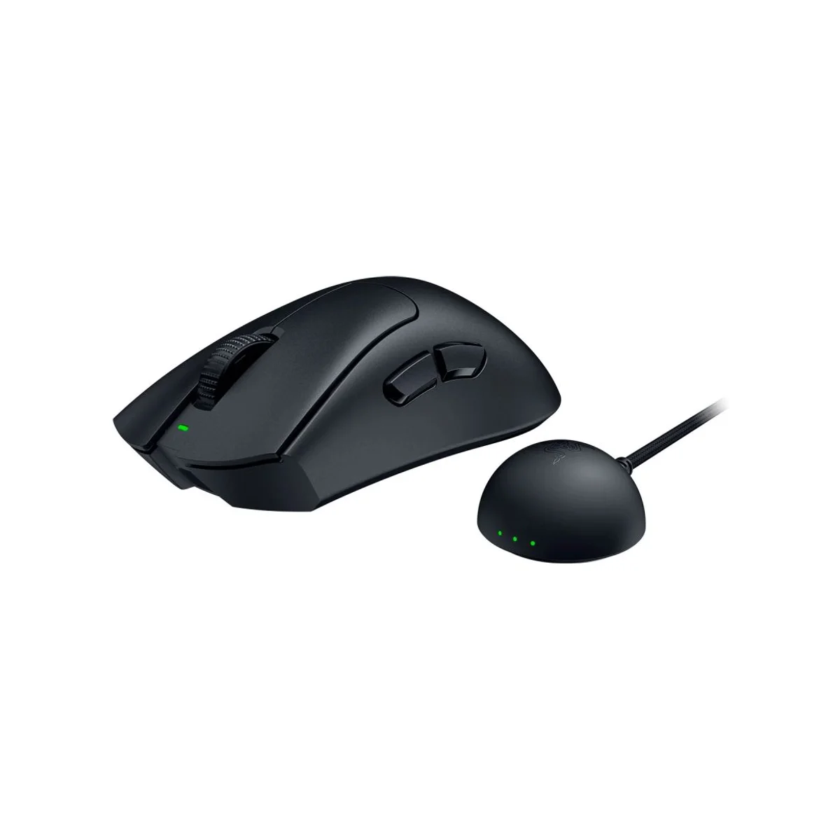 Razer DeathAdder V4 Pro Black Optical Wireless Gaming Mouse (Focus Pro 45K Optical Sensor, 8000Hz Report Rate, 56g Lightweight) - RZ01-05330100-R3G1