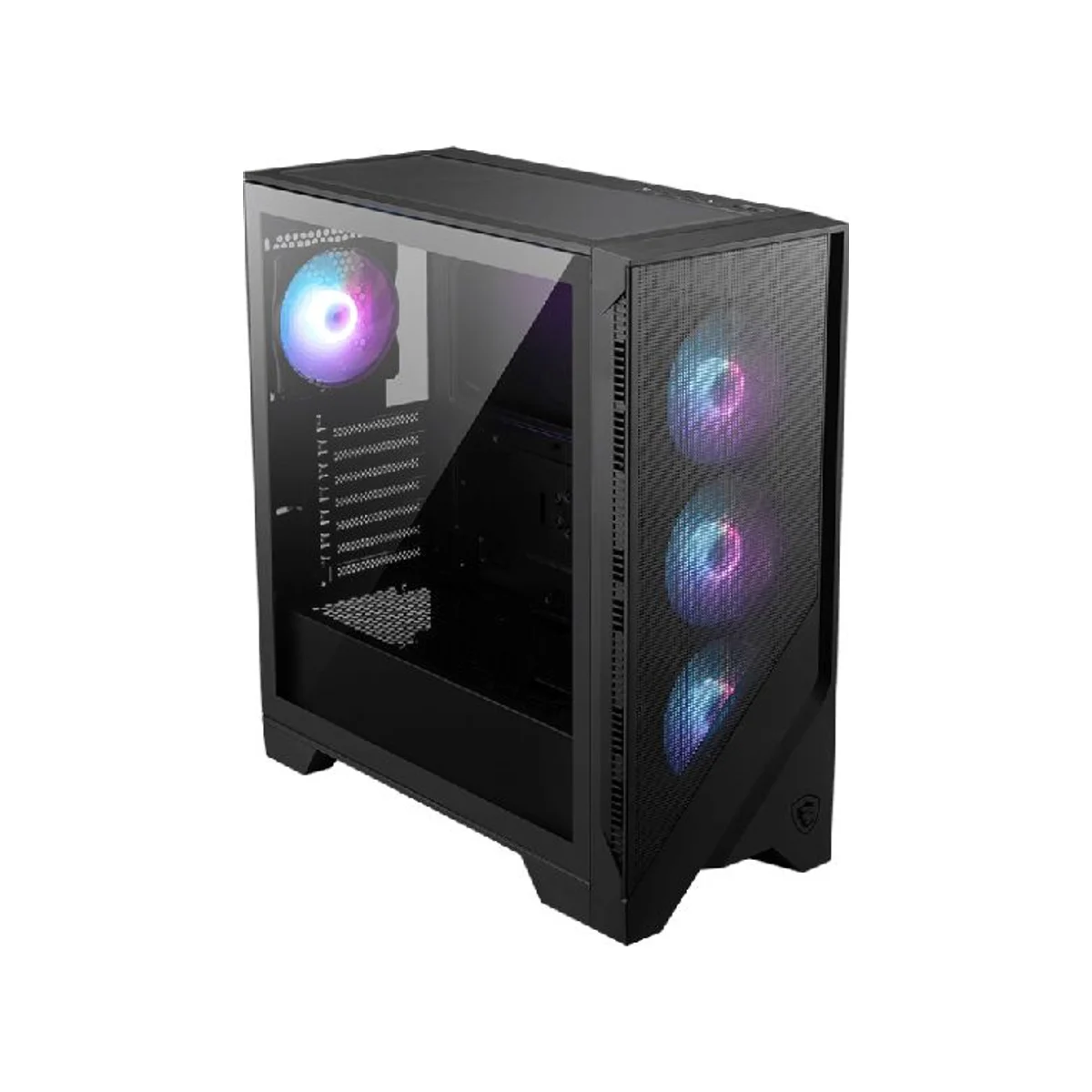 MSI MAG FORGE 321R Mid Tower Airflow ATX Gaming Case - Black - 306-7G23R22-HH9 view 5