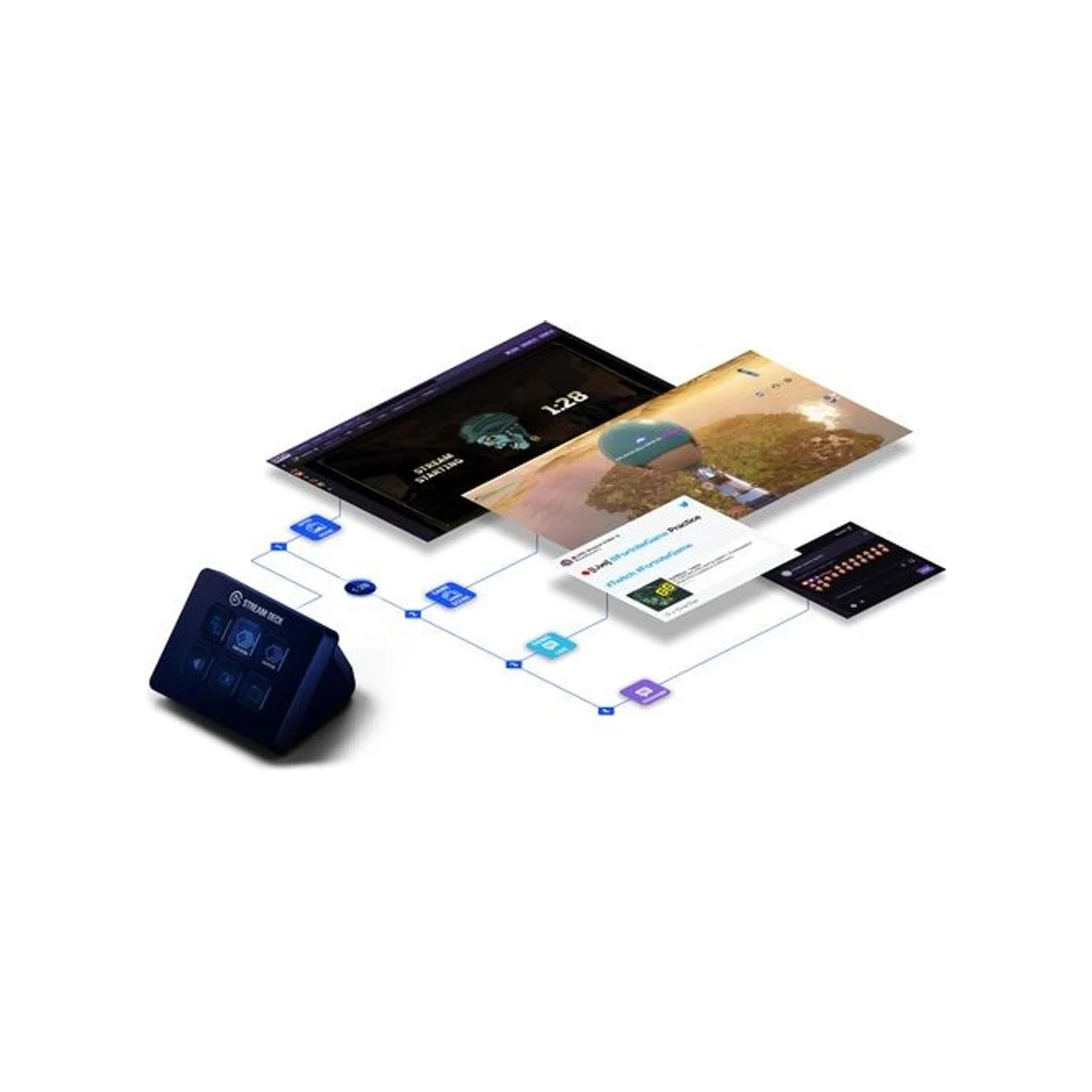 Elgato Stream Deck Mini USB Controller (6 Customizable Keys) - 10GAI9901 view 5