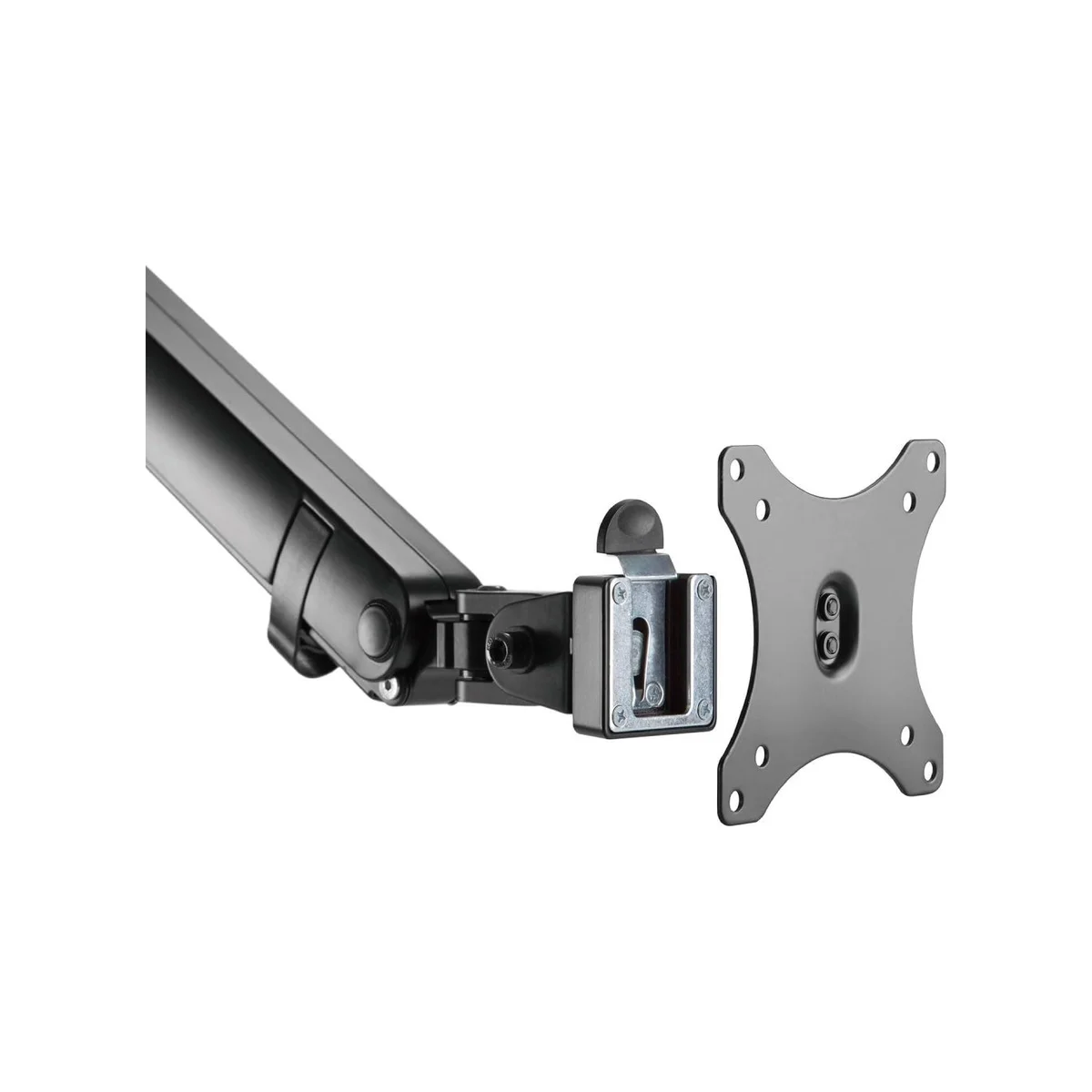 SilverStone ARM13 Single Monitor VESA Mounting Mechanical Arm - Black (17"-32", 9kg Max, Clamp/Grommet Mount) - SST-ARM13 view 3