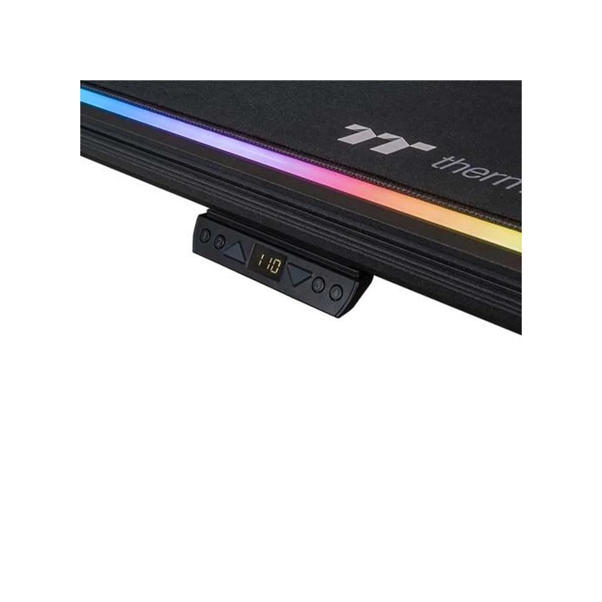 Thermaltake Level 20 RGB Battlestation Gaming Desk | Black - Electric Height-Adjustable, 16.8M Colors RGB, Full Mousepad - GGD-LBS-BKEIRX-01 view 7