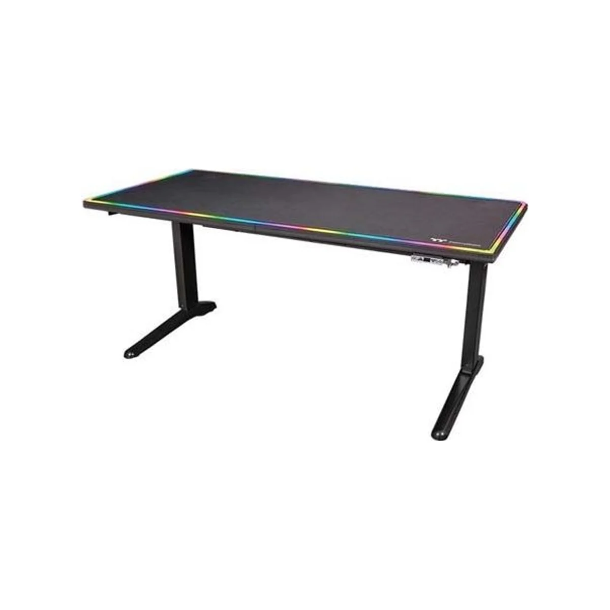 Thermaltake Level 20 RGB Battlestation Gaming Desk | Black - Electric Height-Adjustable, 16.8M Colors RGB, Full Mousepad - GGD-LBS-BKEIRX-01 view 2