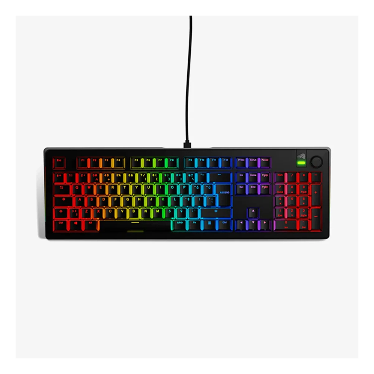 Glorious GMMK 3 Prebuilt 100% Arabic Mechanical Gaming Keyboard - Black | GMMK3-100-FOX-W-B-AR
