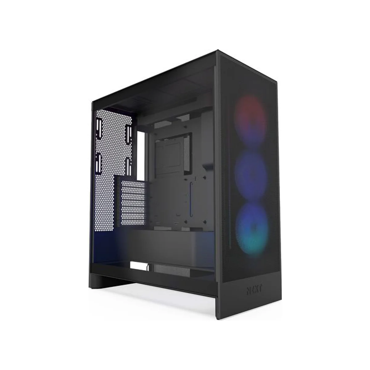 NZXT H7 Flow RGB Mid-Tower ATX Case - Black - CM-H72FB-R1 view 3