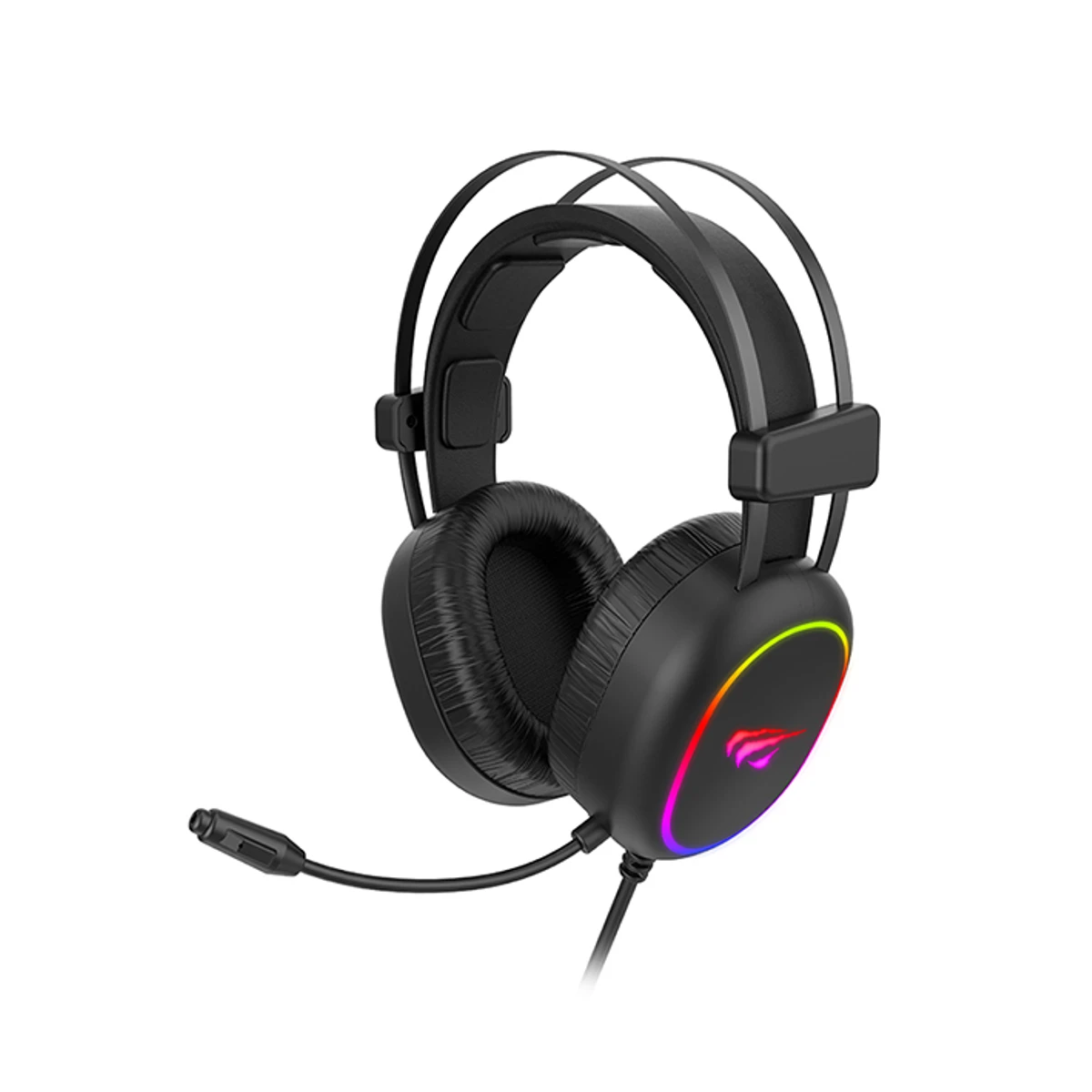 Havit H2016d Wired RGB Gaming Headphone - Black | H2016d view 3