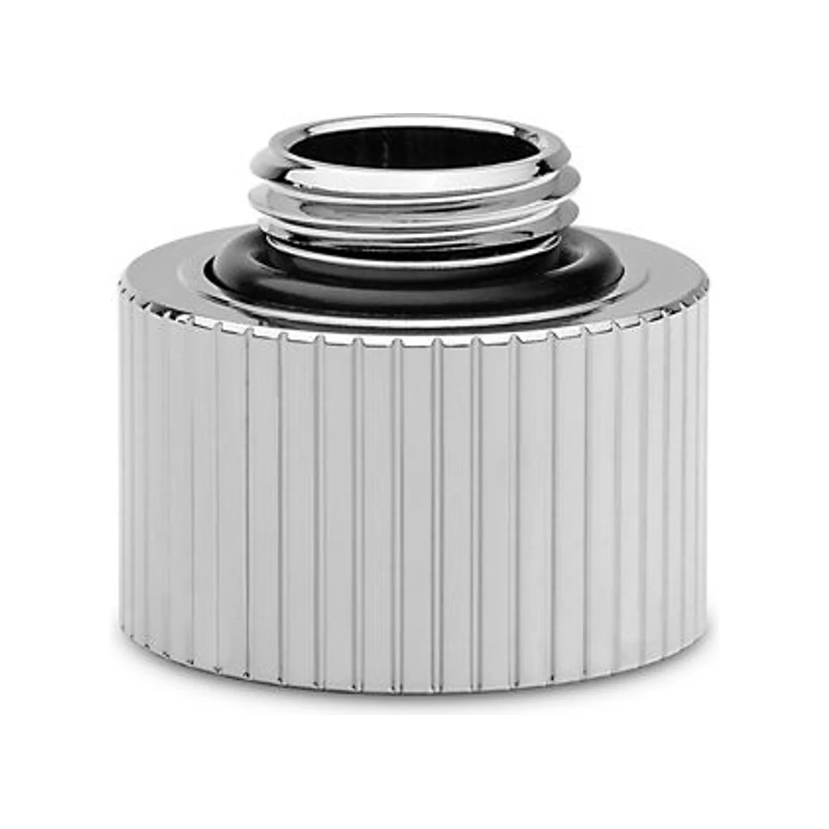 EKWB EK-Quantum Torque Extender Static MF 14 - Nickel (G1/4" Male-Female, 4.5mm Thread Length, 23mm Diameter) - 3831109825464