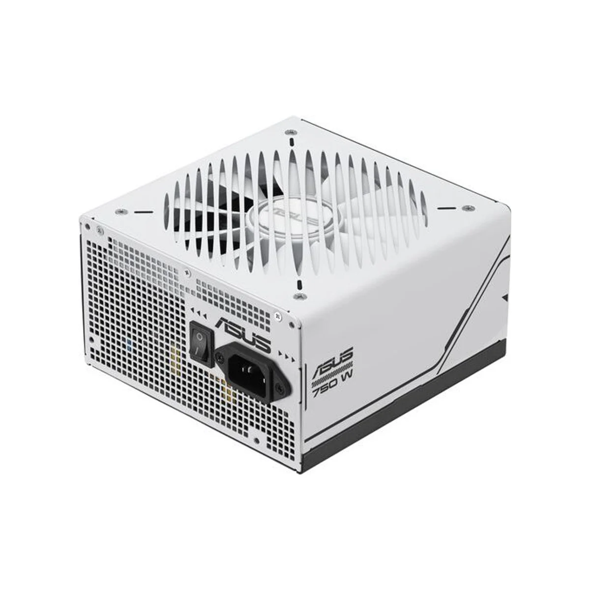 ASUS Prime 750W 80 PLUS GOLD Modular ATX Power Supply (White, ATX 3.0, 16-Pin 12VHPWR, 135mm Fan) - 90YE00U1-B0NB00 view 3