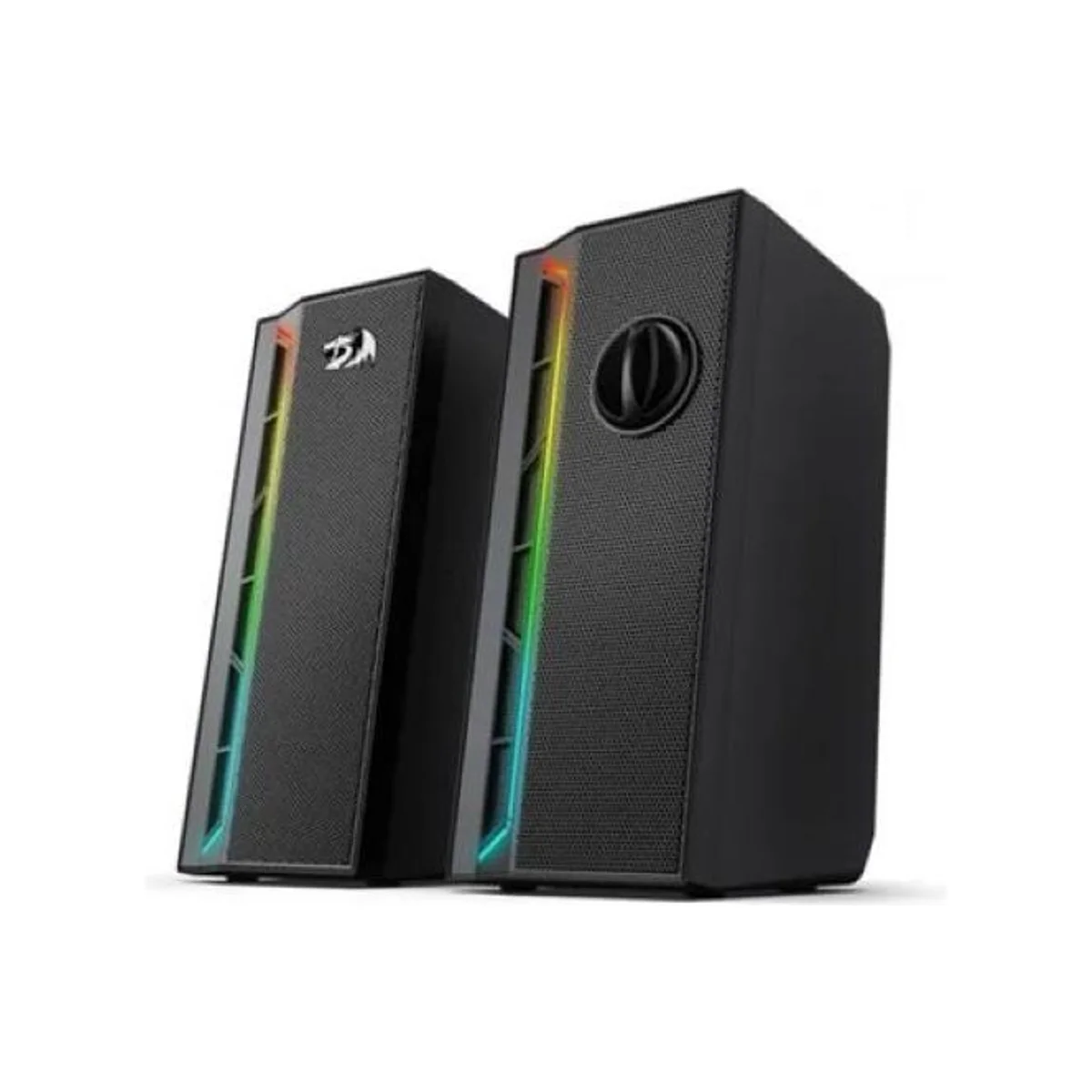 REDRAGON GS580 Calliope RGB Stereo Gaming Speaker - Black (3W RMS, RGB Backlighting, USB/3.5mm) - GS580 view 2