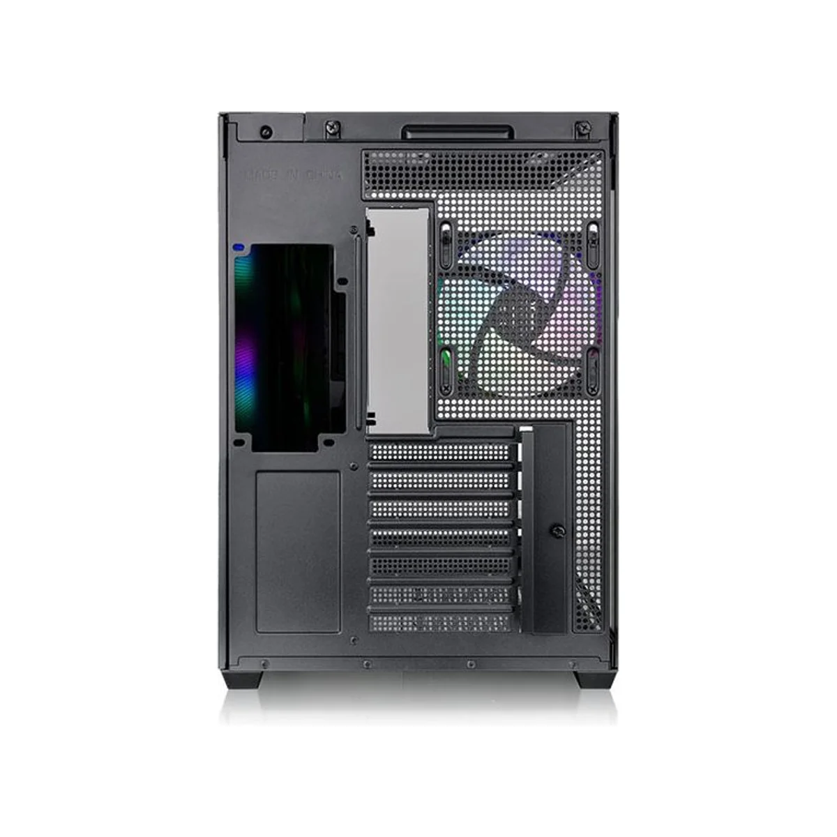 Thermaltake View 380 Tempered Glass Dual-chamber ATX Gaming Case - Black - 194468 view 3