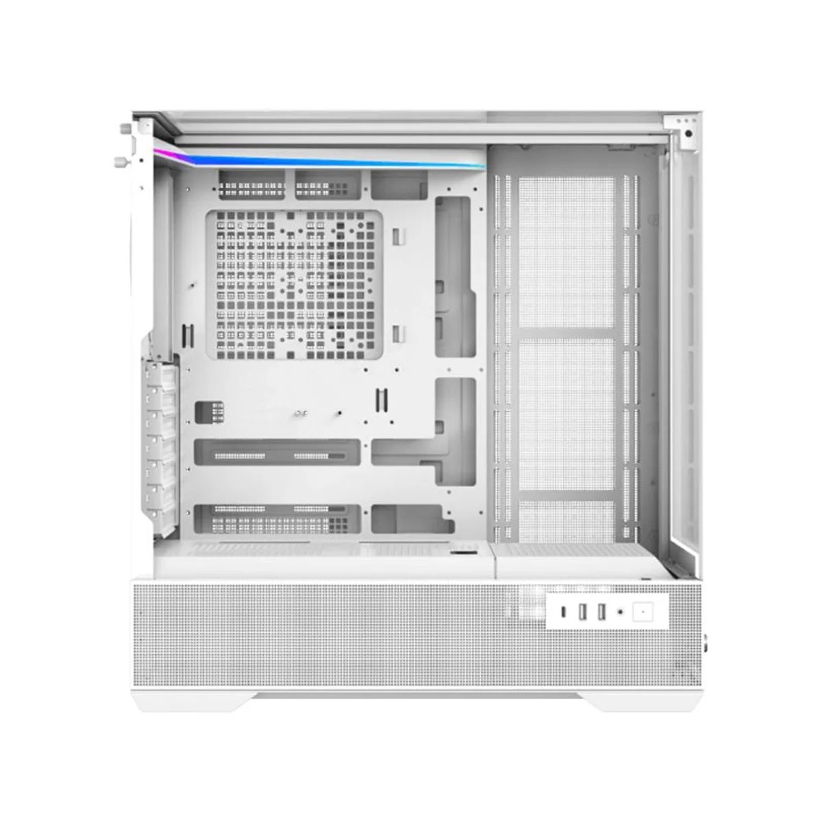 Xigmatek Vision Arctic ARGB E-ATX Mid Tower Gaming Case – White - EN45219 view 4