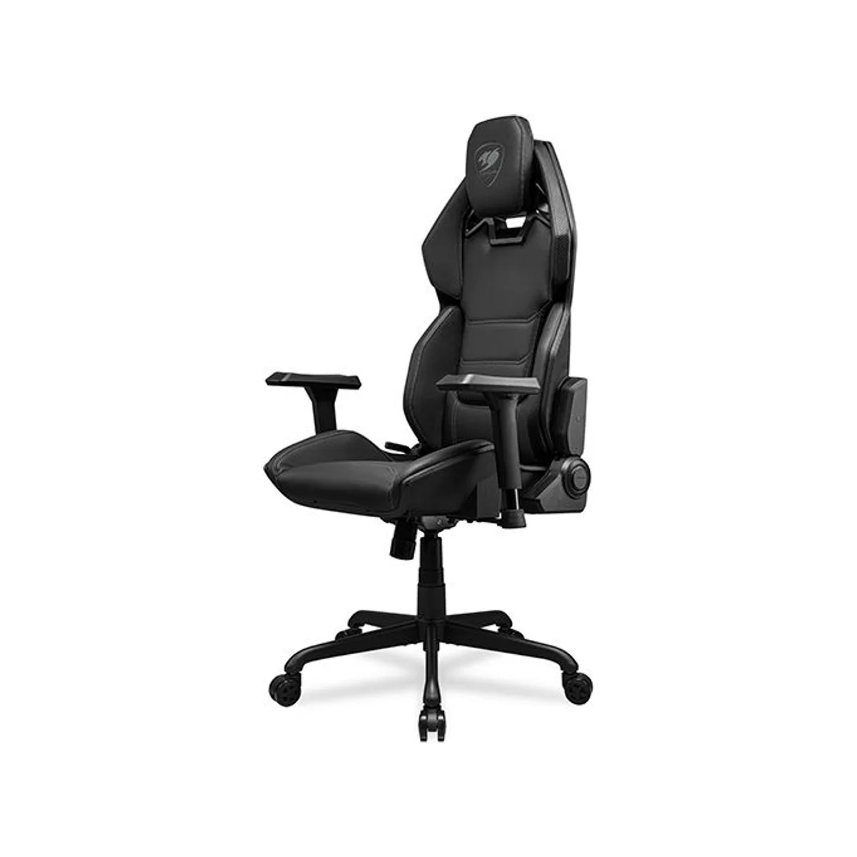 COUGAR Hotrod Hyper-Dura Leatherette Gaming Chair - Black (3D Armrest, Steel Base, Lumbar Pillow) - 3MARXBLB.0001 view 3