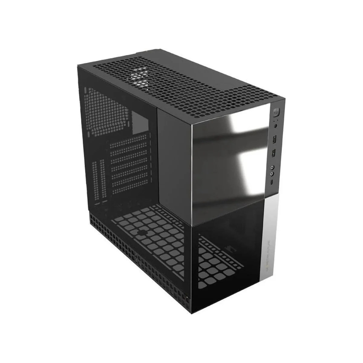 Geometric Future M4 King Arthur E-ATX Mid-Tower Gaming Case - Black - GEO-M4-CAL view 3