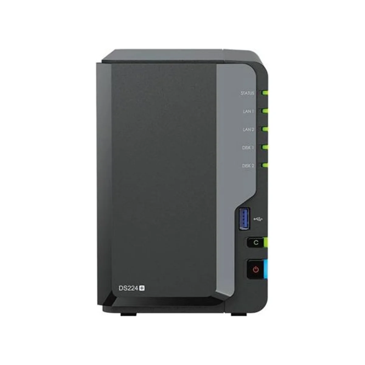 SYNOLOGY DS224 PLUS NAS Box (Intel Celeron J4125, 2GB DDR4, 2-Bay) - DS224 PLUS