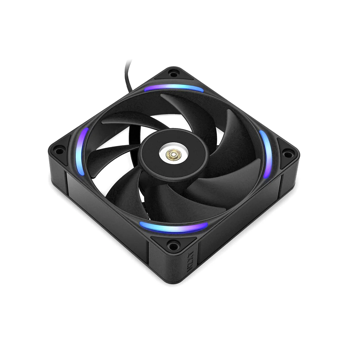 NZXT F120X RGB 120mm PWM Single Fan - Black - RF-U12PN-B1 view 3