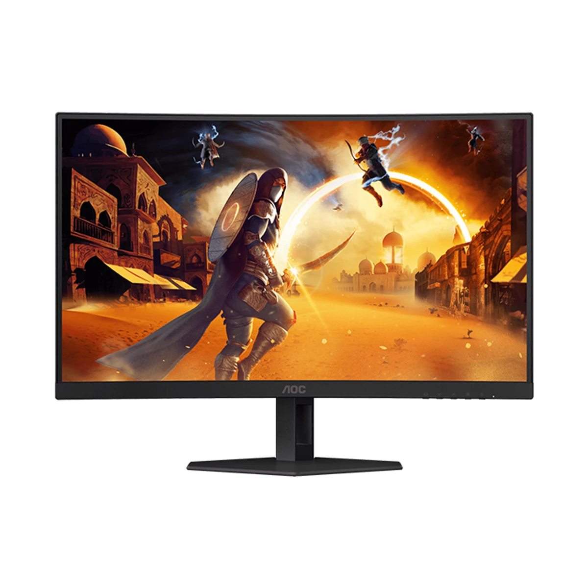 AOC C27G4ZE FHD 27inch VA 280Hz 0.3ms Curved Gaming Monitor (Black & Red) - C27G4ZE view 2