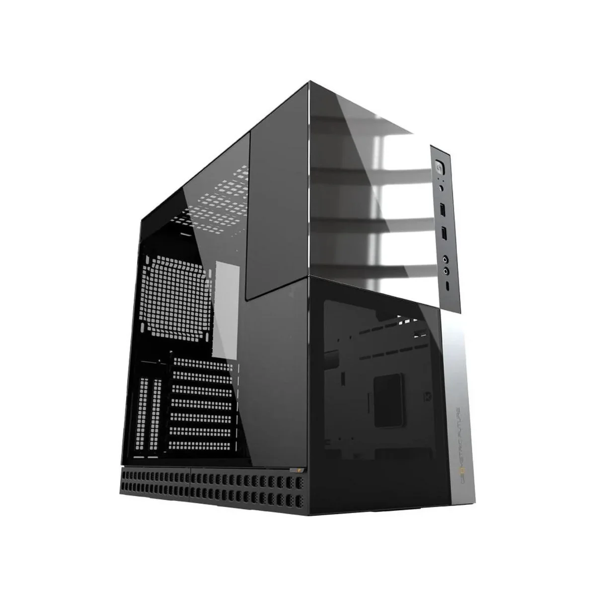 Geometric Future M4 King Arthur E-ATX Mid-Tower Gaming Case - Black - GEO-M4-CAL