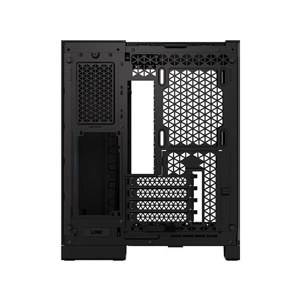 Corsair 2500X RGB Dual-chamber Micro ATX Gaming Case - Black - CC-9011267-WW view 4
