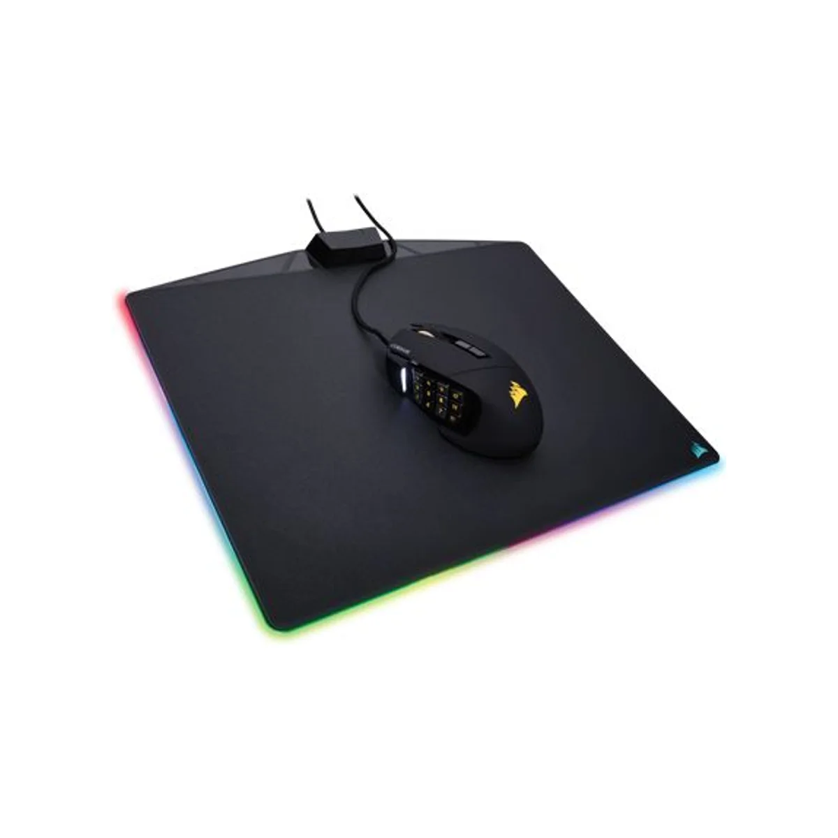 CORSAIR MM800 RGB Polaris Gaming Mouse Pad (15 RGB Zones, USB Pass-Through) - CH-9440020-NA view 3
