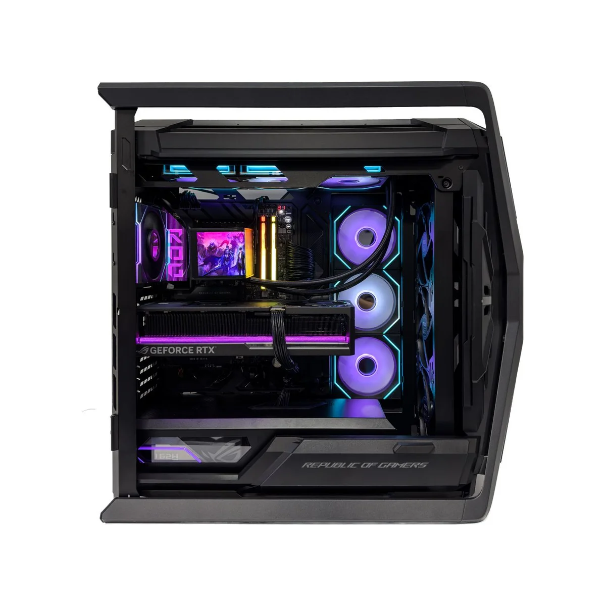 Gaming PC Panoramic (Ryzen 7 9800X3D, 64GB DDR5 RAM, RTX 5090 32GB GPU) - Gaming_PC_Panoramic view 3